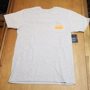 RVCA men's truck patch gray t shirt NWT size large
